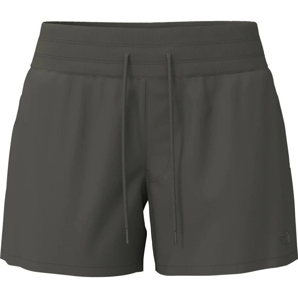 The North Face Women Aphrodite Motion Shorts 3XL Plus Taupe Green Hiking Travel